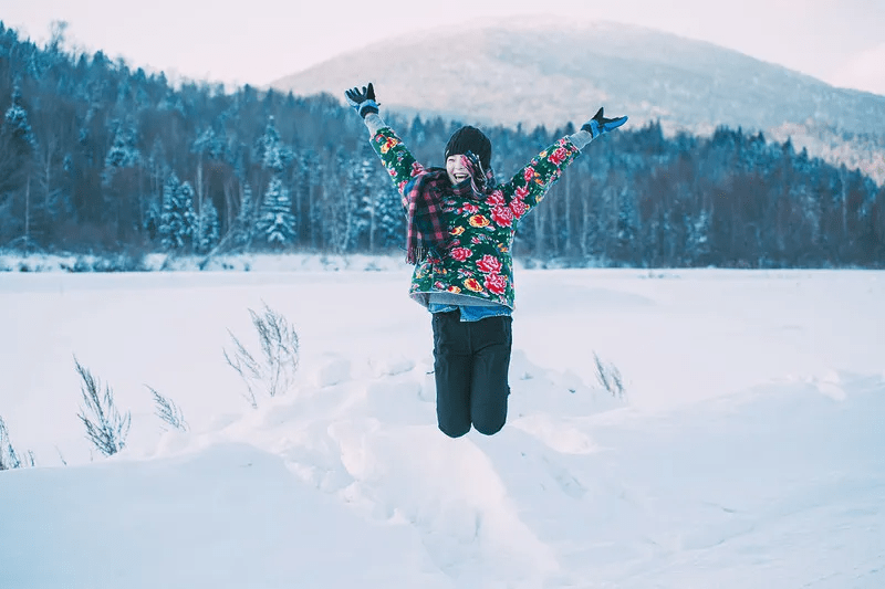 漠河下雪了,陪我去一趟,可好?