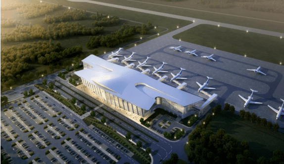 济宁新机场项目即将全面开工建设 得到市重点项目挂图