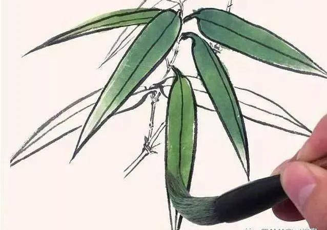 【推荐】国画竹子画法技法教程|国画竹子的画法步骤图
