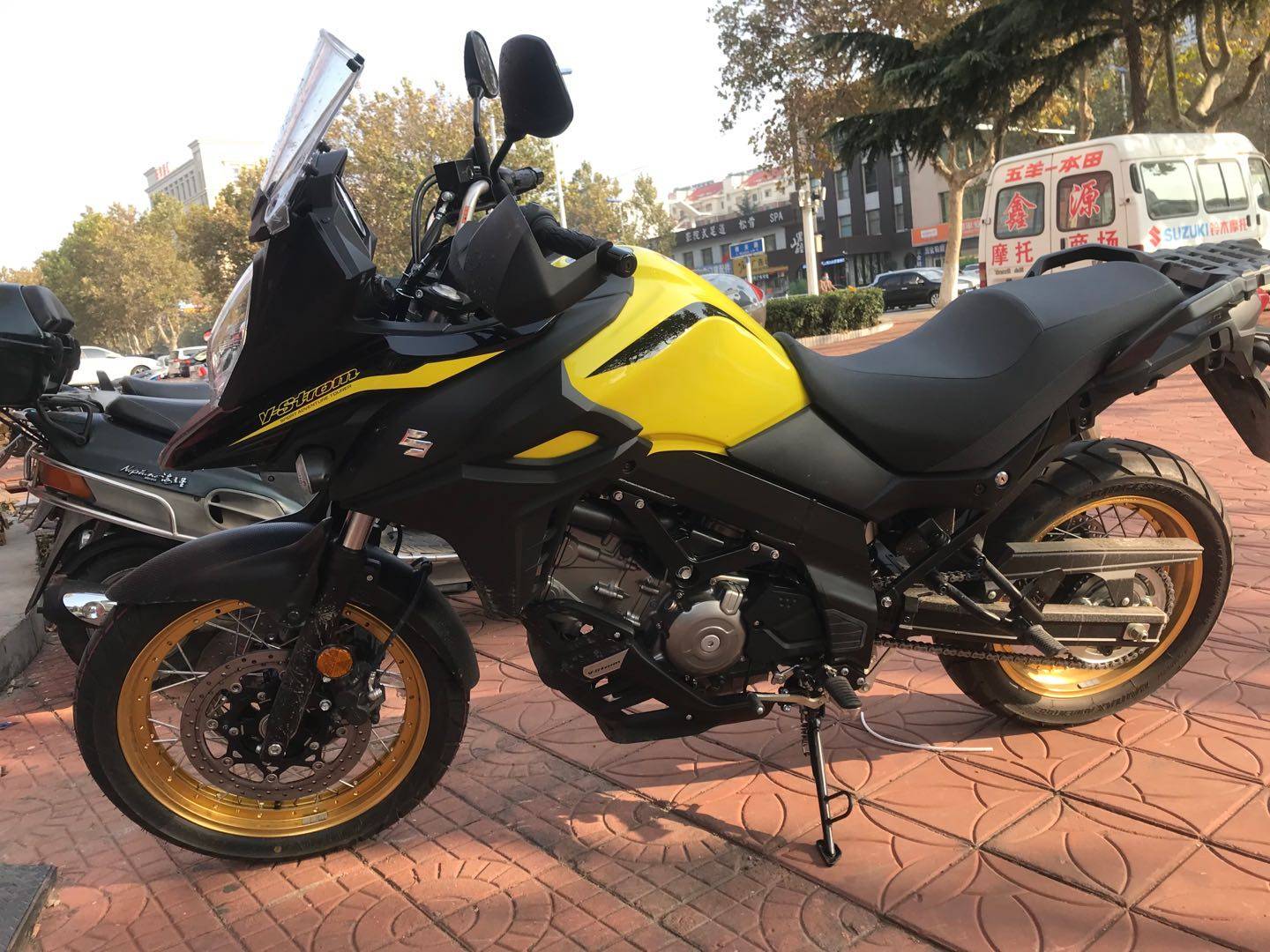 日本产铃木dl650