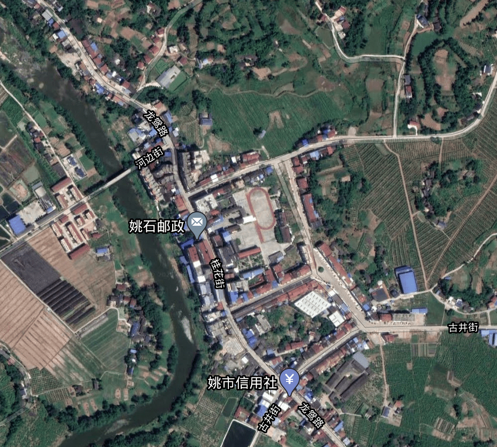 四川省安岳县的一个镇,建在河流冲积平坝上,地形比县城还好_姚市镇
