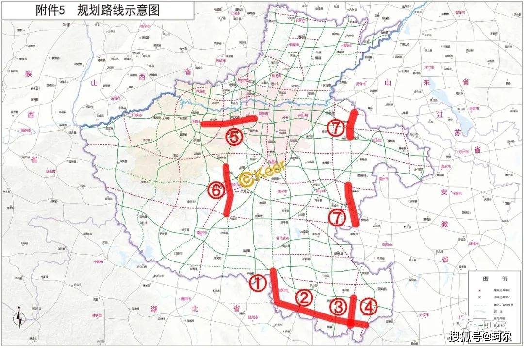 原创河南高速网第二批线路启动沿黄高速郑东高速在列连霍高速南北复线