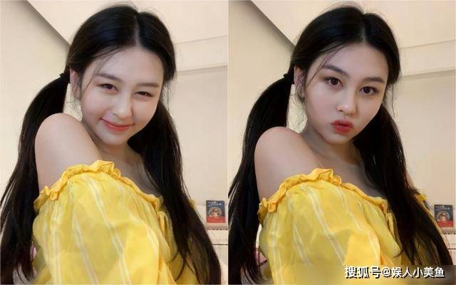 沈月|邱淑贞女儿COS九尾狐,长相大气而甜美,同母相比还缺气质?