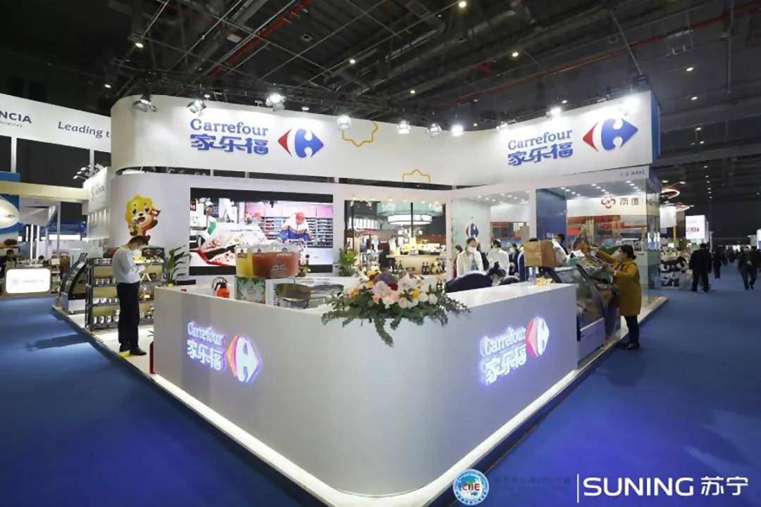 逐浪进博会,“双身份”苏宁探索零售服务商发