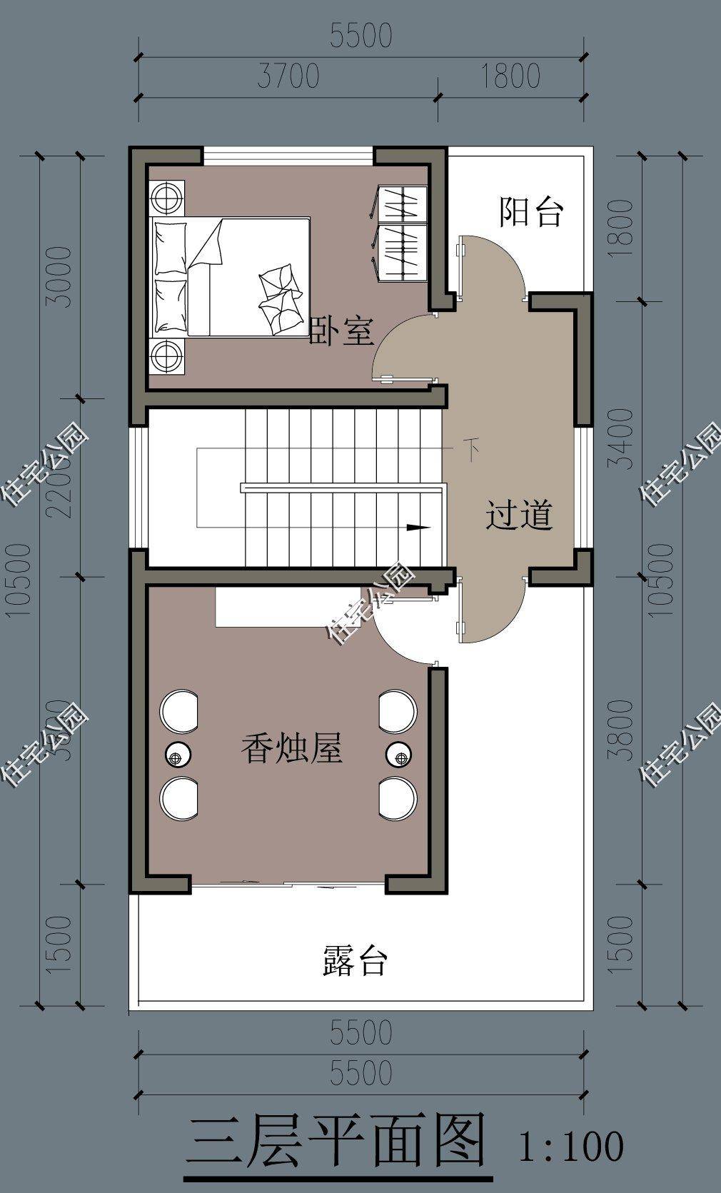 面宽6米进深13米怎么设计比较好