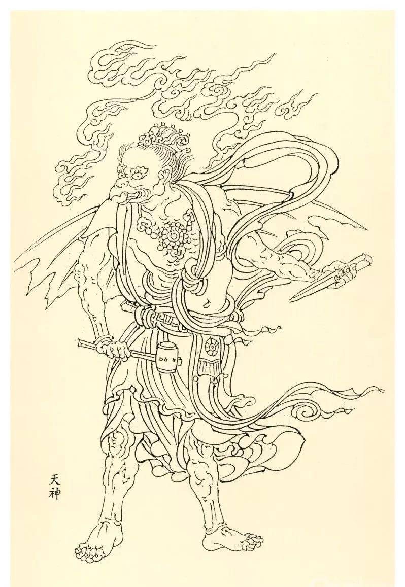 中国古美術・純手描き・吴道子人物画芯・觀音画像167x86cm・書画・絹本・仏像 画圣吴道子线描人物图_搜狐网