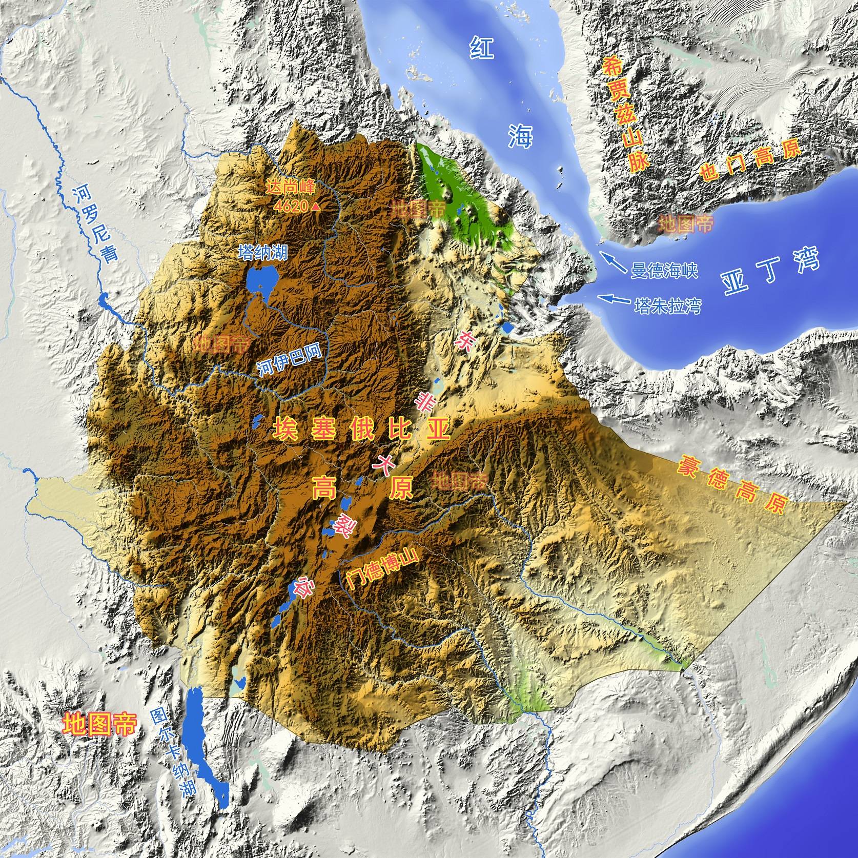 原创埃塞俄比亚原有1350公里海岸线,为何成了内陆国?