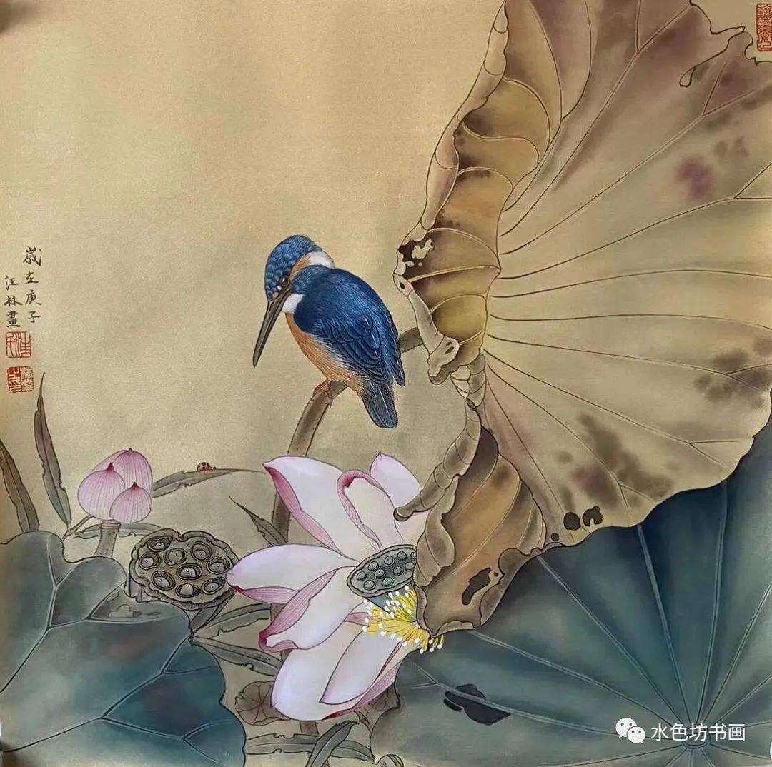 中国的工笔画历史悠久,从战国至今,工笔画的创作从幼稚走向了成熟.