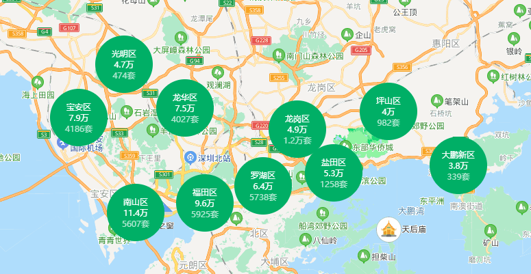 2020年深圳市各区人口_深圳市各区地图全图(2)