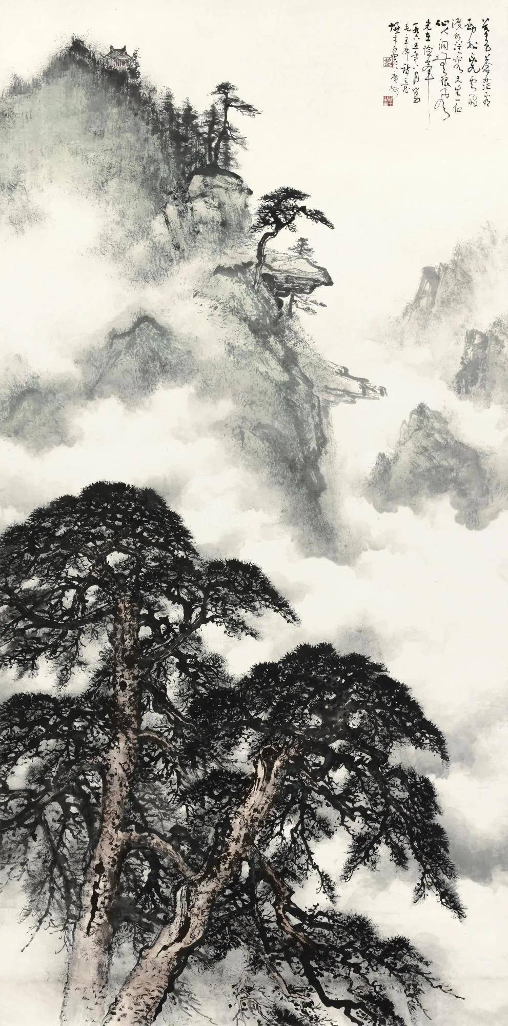 黎家山水”，好气魄——黎雄才的山水画_手机搜狐网