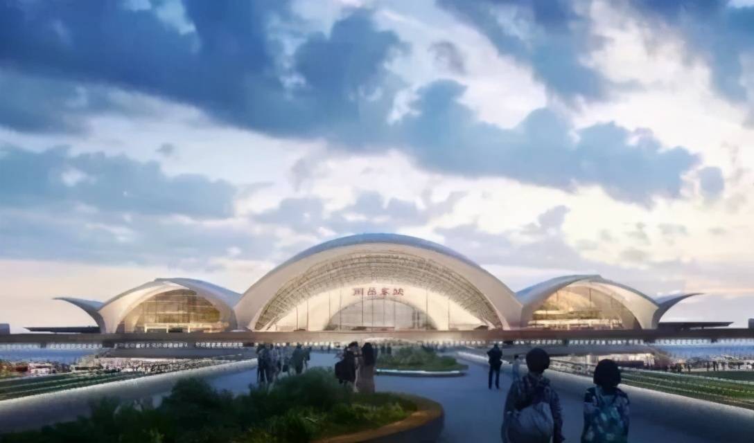 2020江西高铁站排名_江西在建的巨无霸高铁站,规划与昌北机场相连,这一