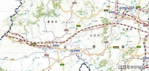 云浮市计划投资220亿元建设南深高铁云浮段连接广西