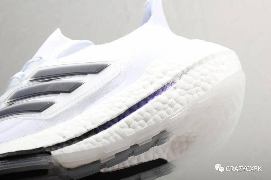 阿迪达斯adidasultraboost21袜套式针织运动慢跑鞋