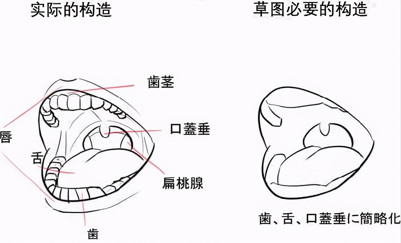 原创二次元嘴巴结构怎么画?教你掌握画嘴技巧诀窍,拒绝歪嘴战神!