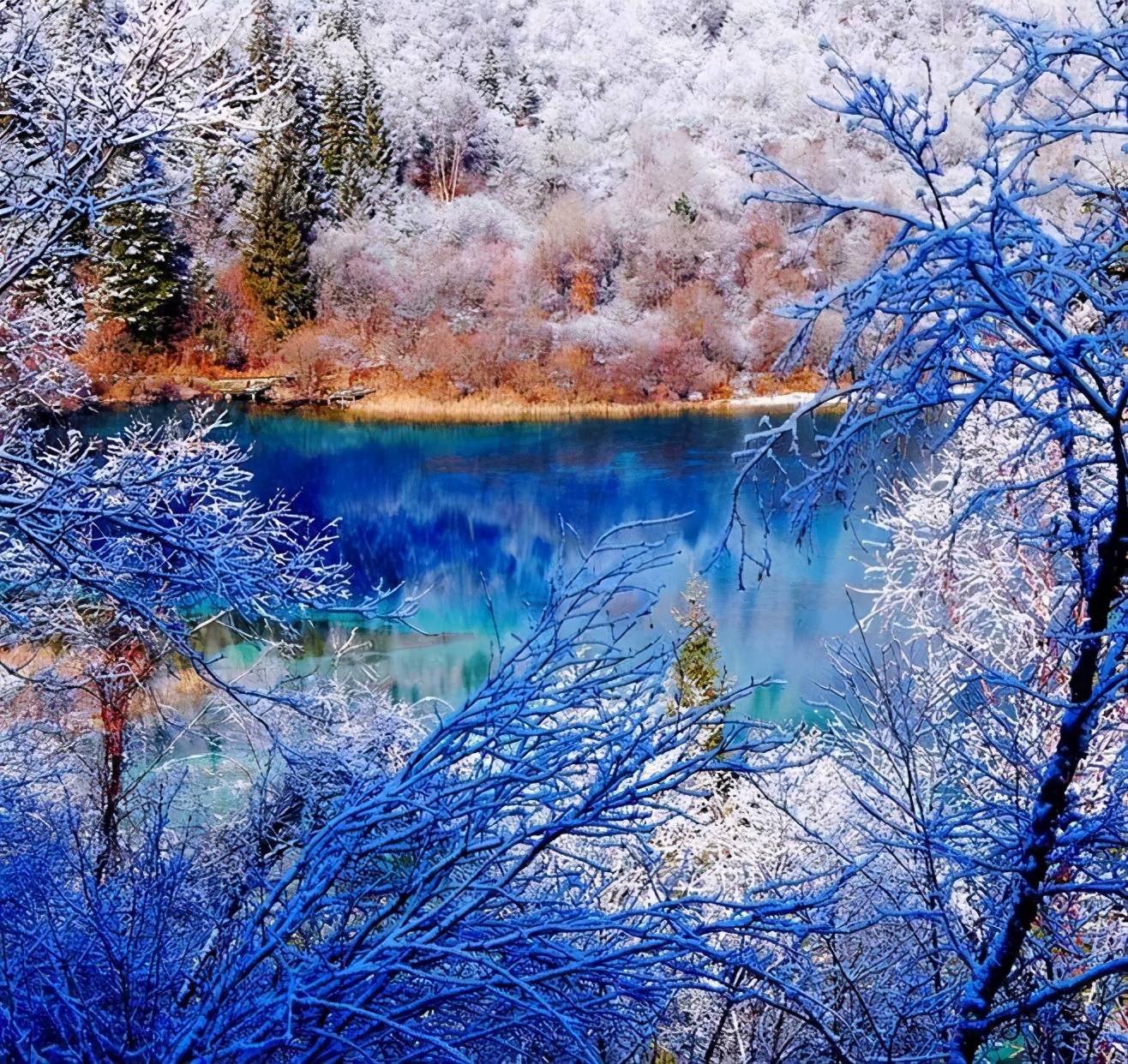 四川哪里看雪好, 九寨沟黄龙冬天旅行美吗?