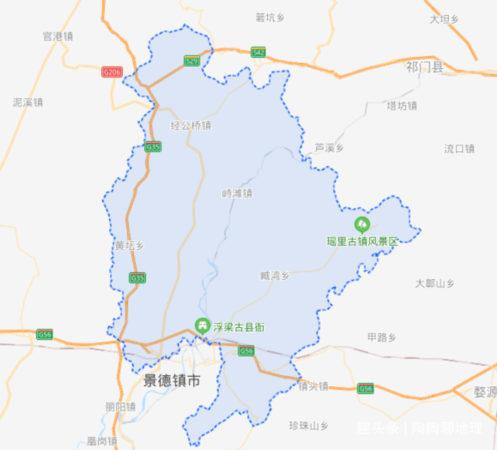 景德镇城区人口_景德镇城区地图