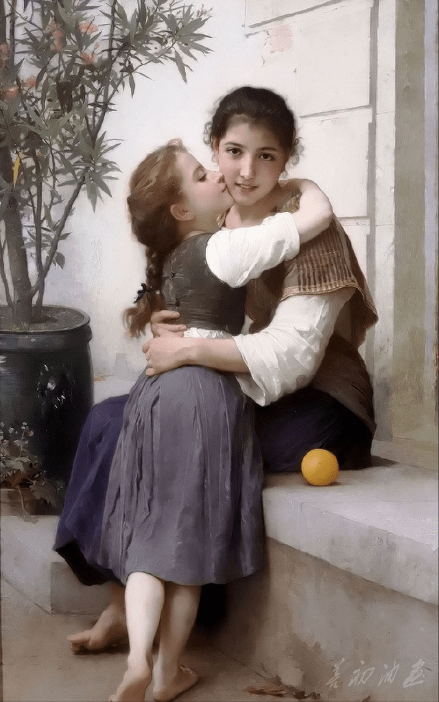 图片[1]-法国艺术大师威廉·阿道夫·布格罗人体油画中的小仙女！-魔性次元