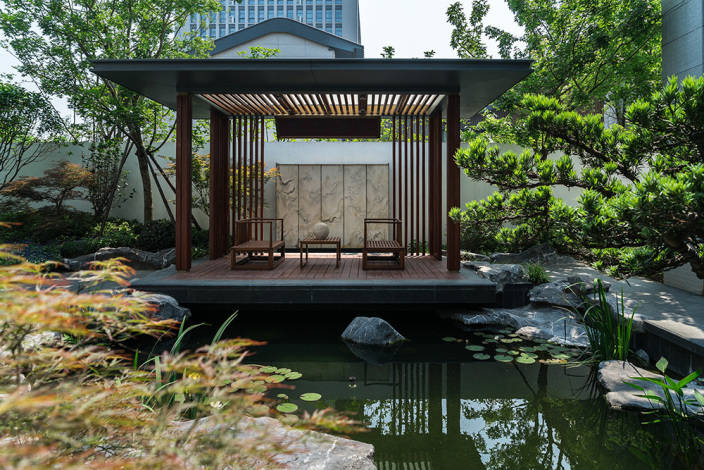 玩转庭院:15个新中式庭院景观设计,院落还是中式的有feel-搜狐大视野-搜狐新闻