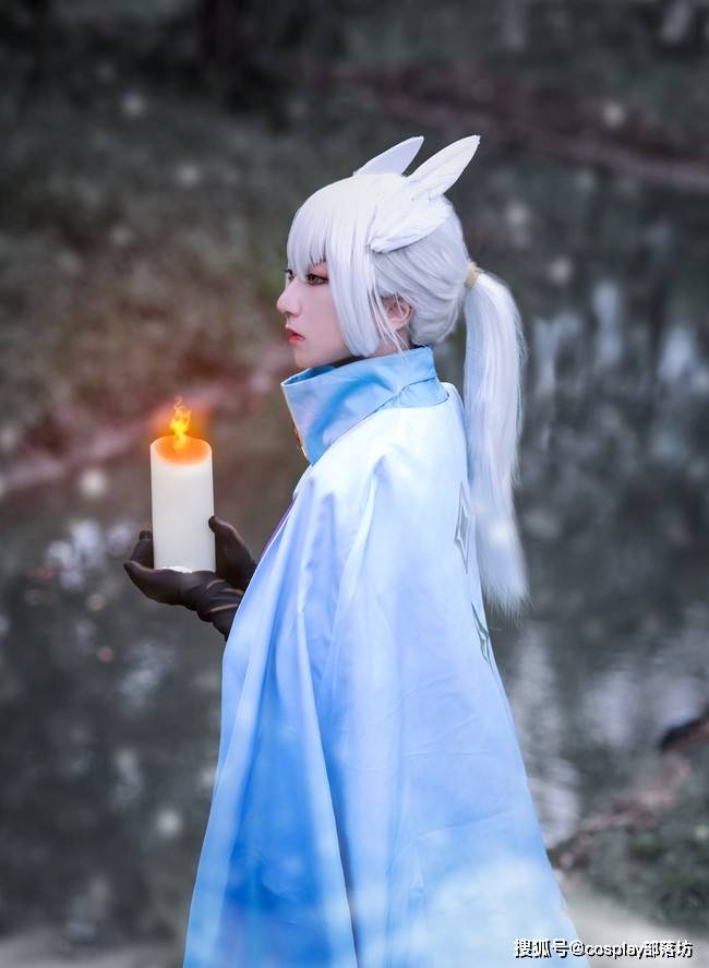 cos:凛冬已至,光遇白鸟cos正片