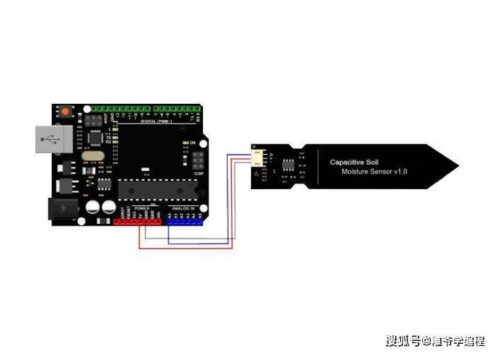 【雕爷学编程】arduino动手做(70)---土壤湿度传感器