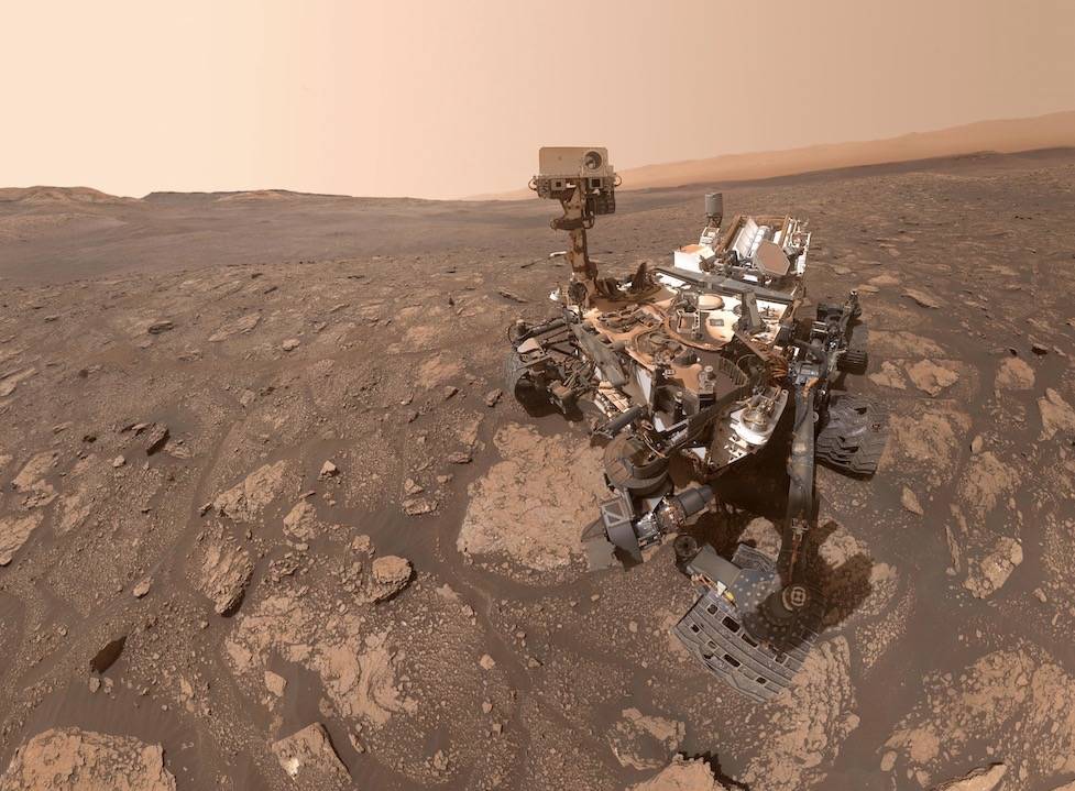 美国宇航局的好奇号火星车在火星上拍摄了令人惊艳的自拍