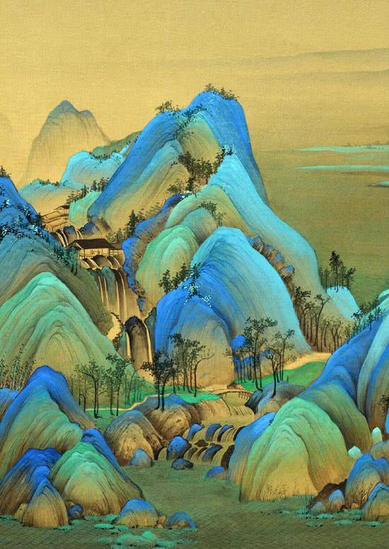 18岁少年,画了一幅千里江山图,一千年后,此画成为十大