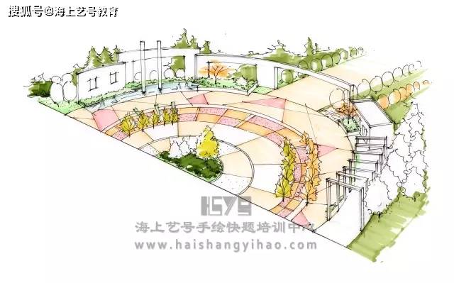 室内手绘轴测图