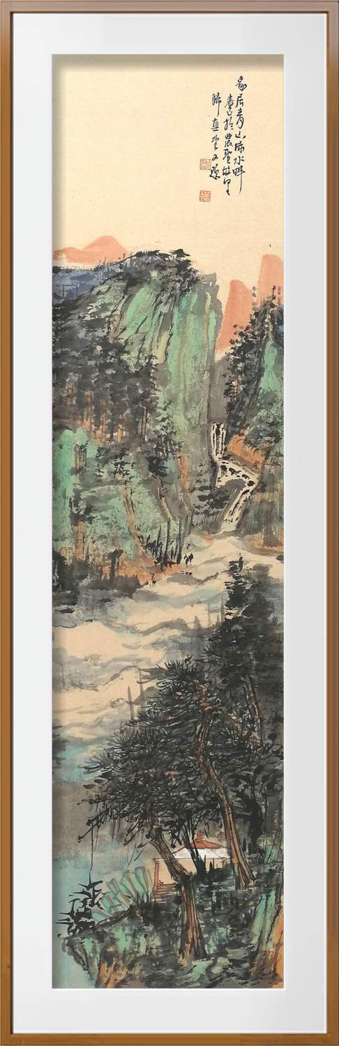 「画作欣赏」会当凌绝顶,一览众山小,画家武春玉作品欣赏