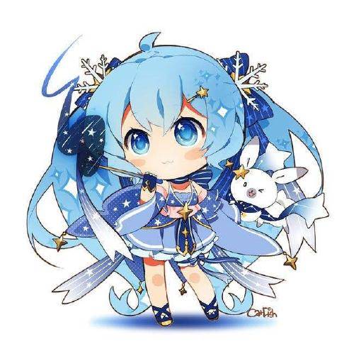 喜欢这样形象的我吗?~q版初音篇