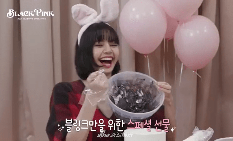 blackpink成员戴兔耳朵造型可爱-搜狐