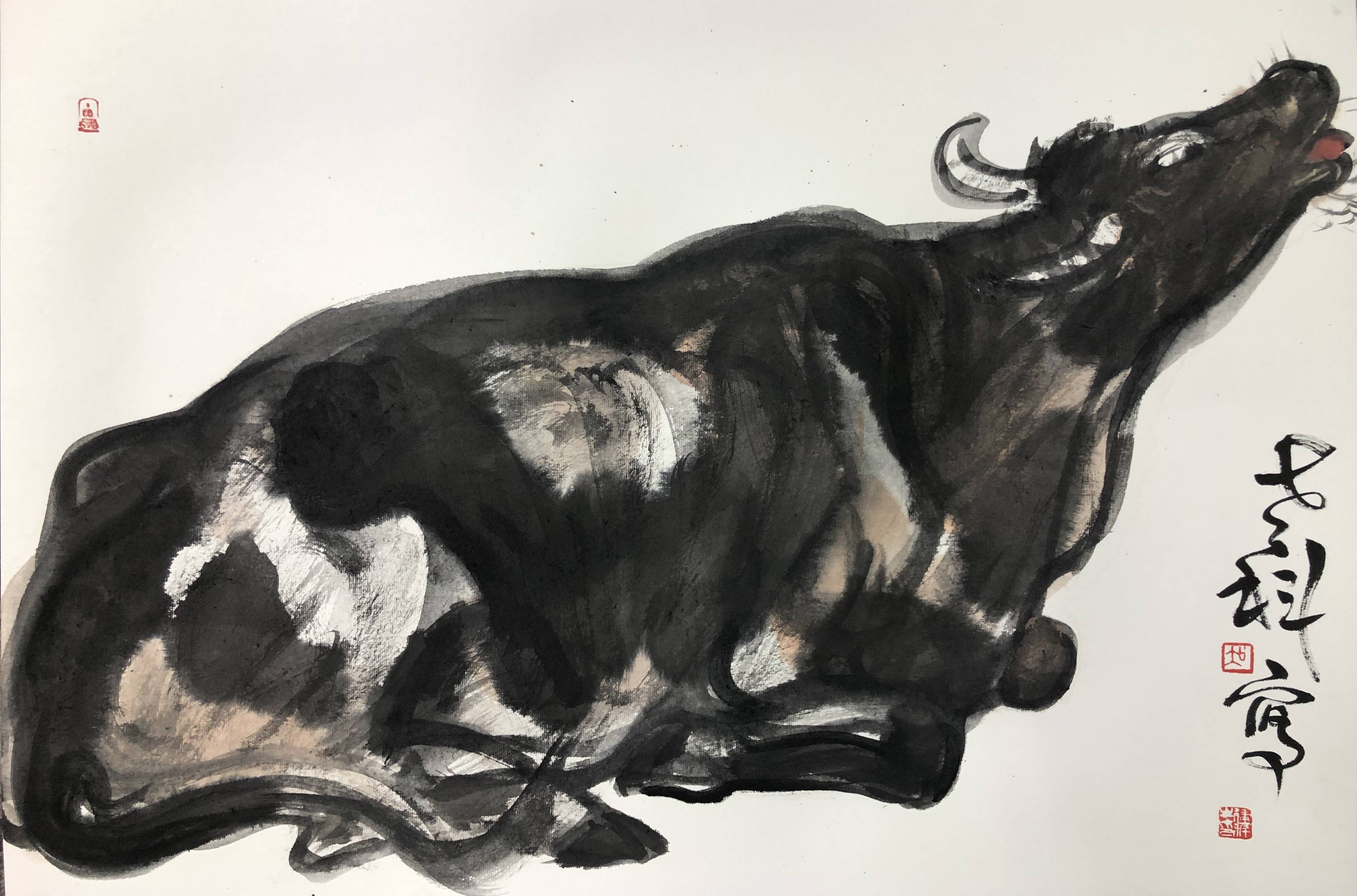 中国画名家——画家吴建科作品欣赏