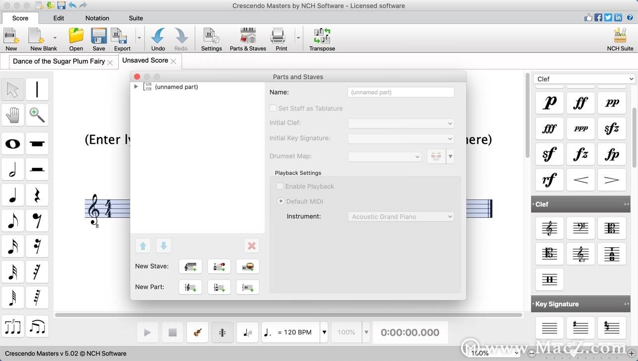 mac简谱软件_Crescendo for mac 乐谱编写软件(3)