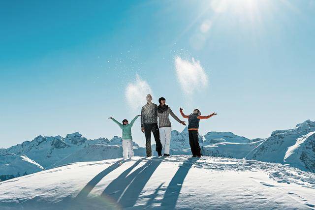 滑雪天堂——瑞士
