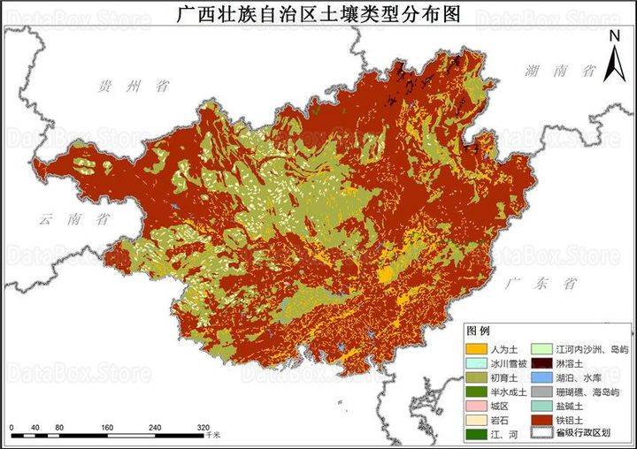 
1995年各省土壤类型漫衍数据图汇总-xiongmao体育(图9)