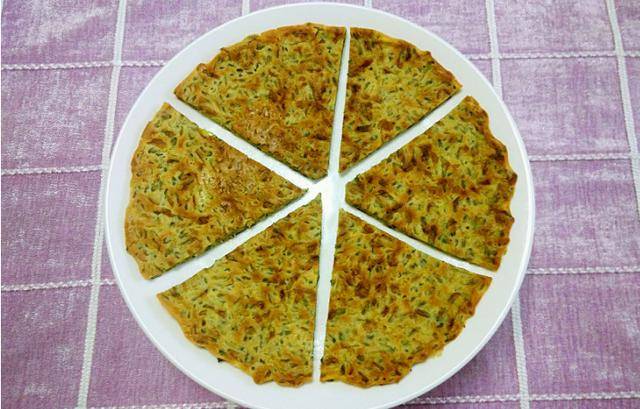 槐花鸡蛋饼