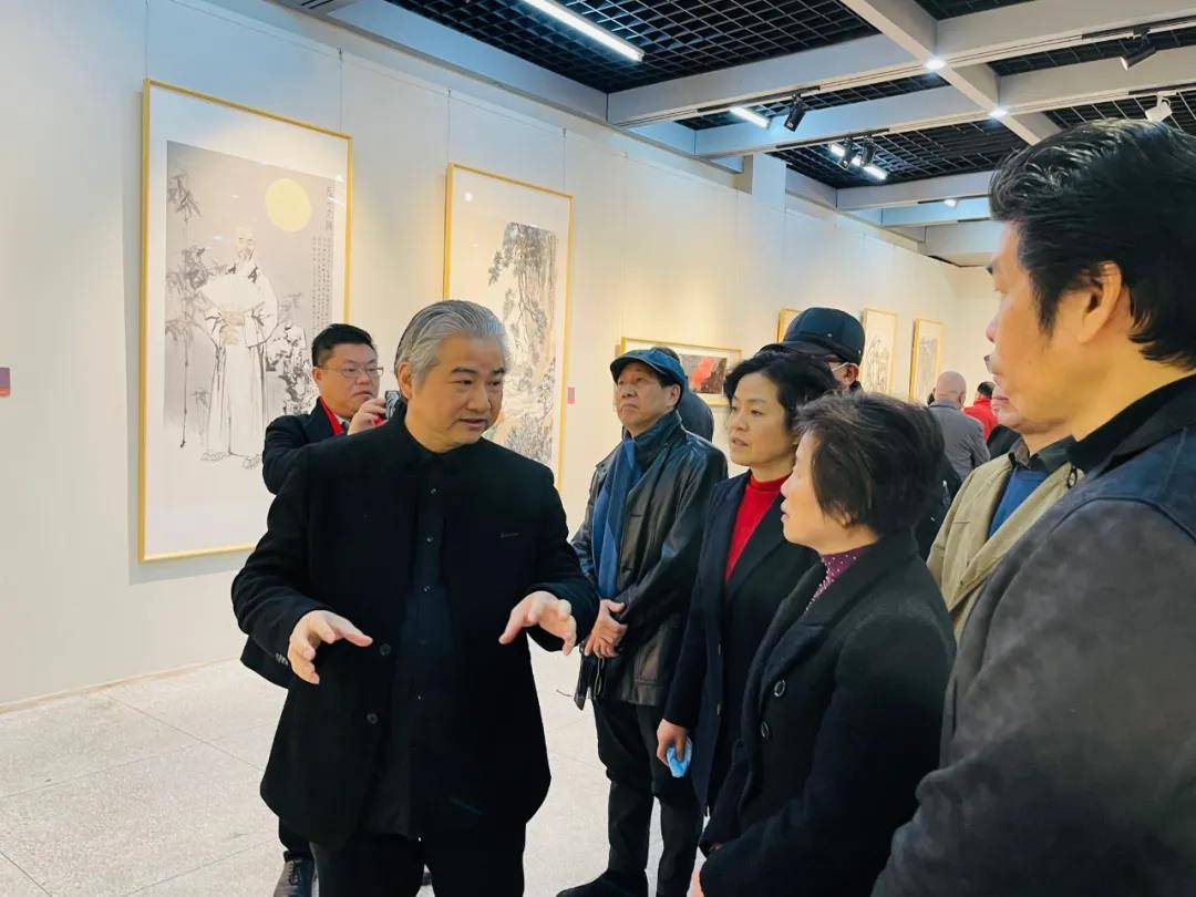 集墨扬锋全国写意画名家作品邀请展12月23日在福建省画院隆重开幕