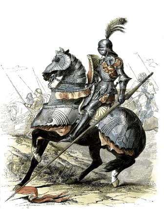 专栏欧洲中世纪骑士的战马