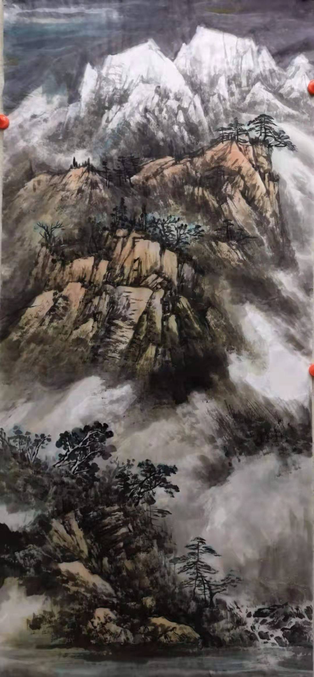 当代著名画家霍钢-水墨山水世界