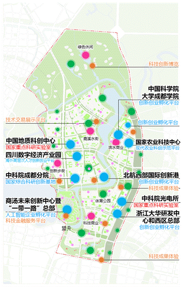 鹿溪智谷公园城市示范区规划