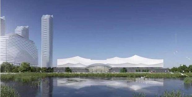 长沙在建国际会议中心，占地面积超21万平方米，近期将投入使用