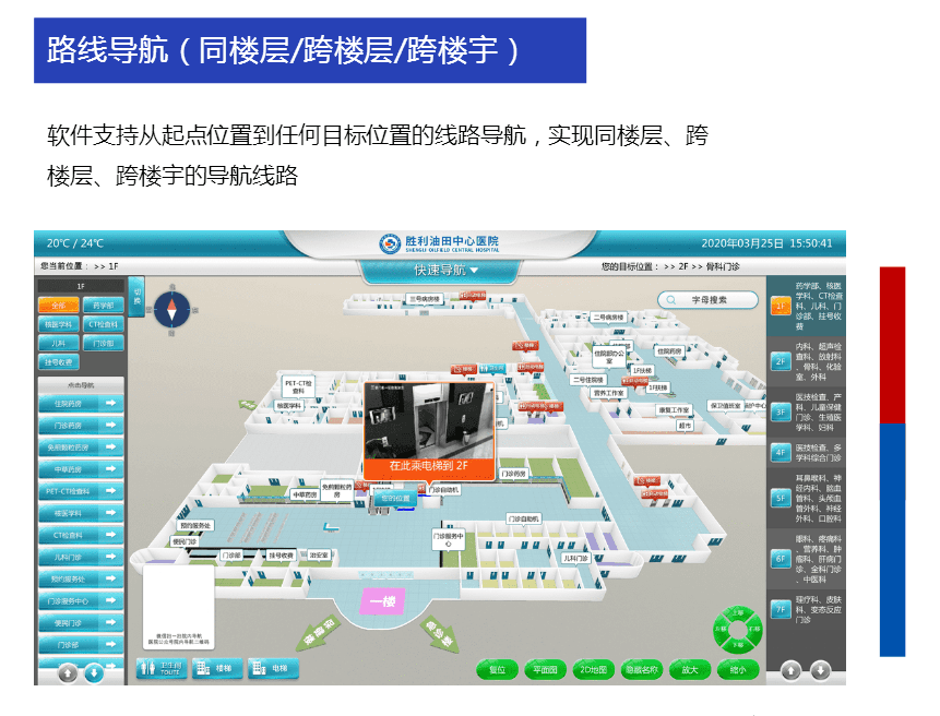 医院导航导诊系统-院内智慧导航导诊功能-实现智能就医就诊