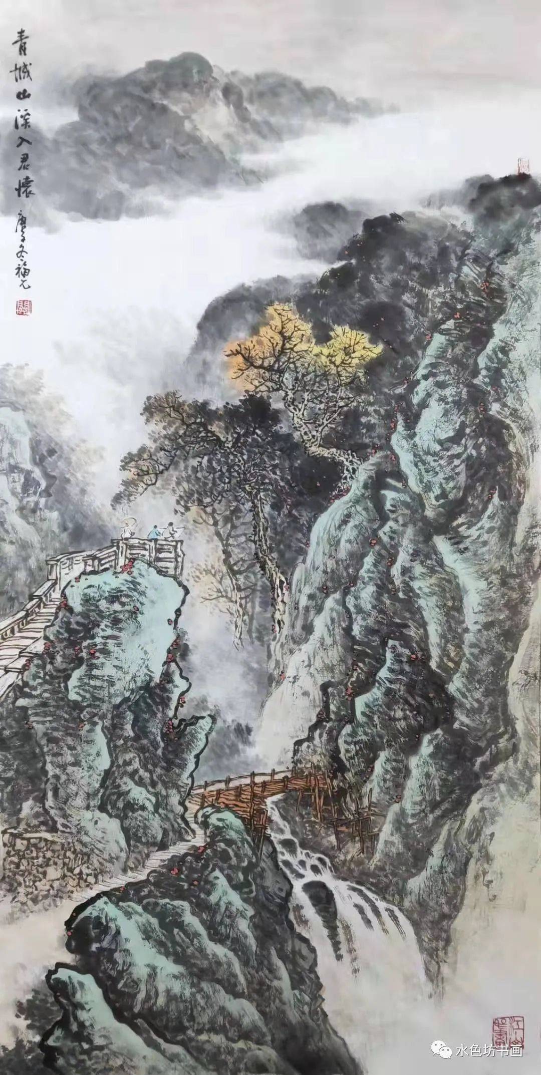 画家专栏│关福元气势磅礴苍茫雄逸