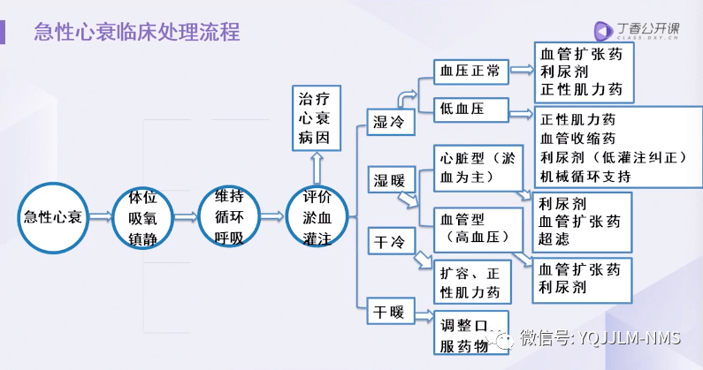 急性左心衰处理流程