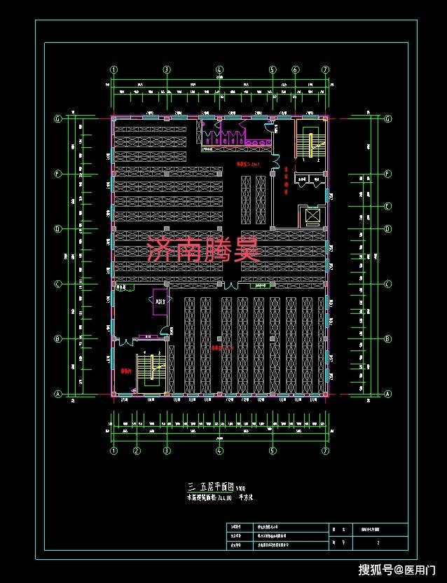 组培室cad设计图 组织培养室平面图