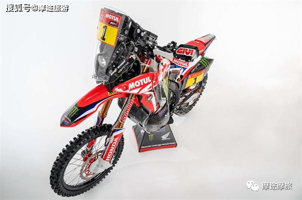 威胁ktm的竞争者本田crf450rally赛车鉴赏