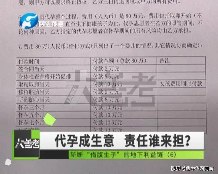 郑州女记者卧底调查 揭秘地下代孕黑色利益链