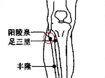 丘墟穴:丘墟是胆经的原穴,原穴可以双向调节脏腑问题.