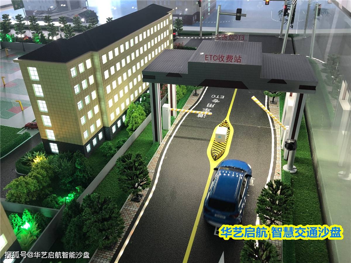 智能交通沙盘模型功能 智能城市交通系统沙盘