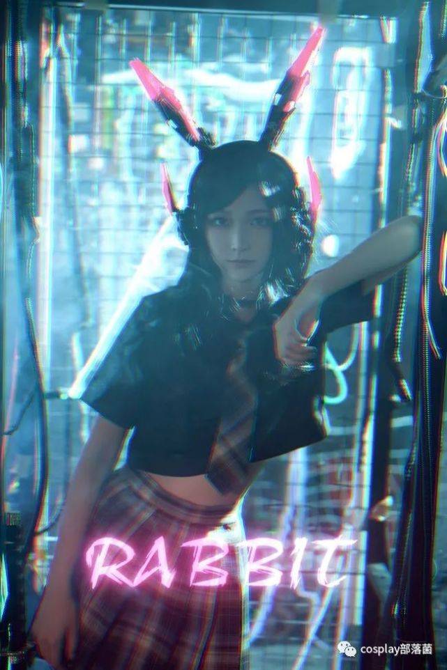 jk少女:赛博朋克风不良jk