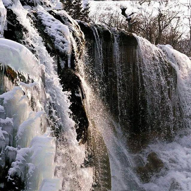 九寨沟冬景 源于自然 归于自然